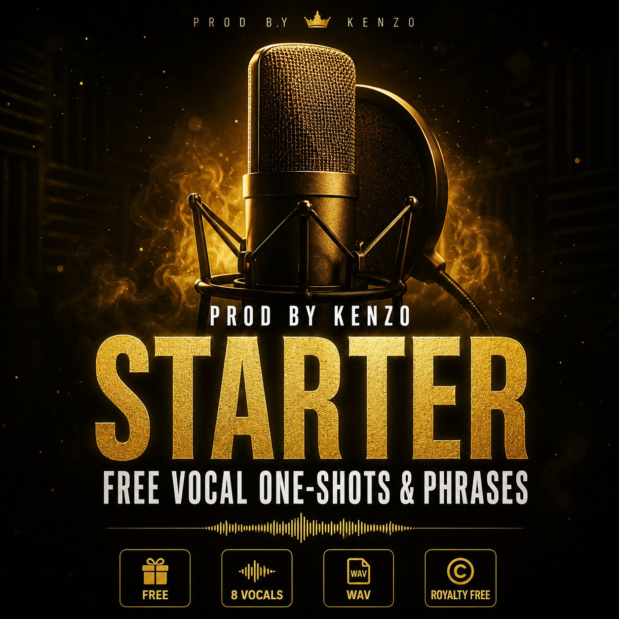 Prod by Kenzo - Starter Free Vocal One-Shots and Phrases cover art